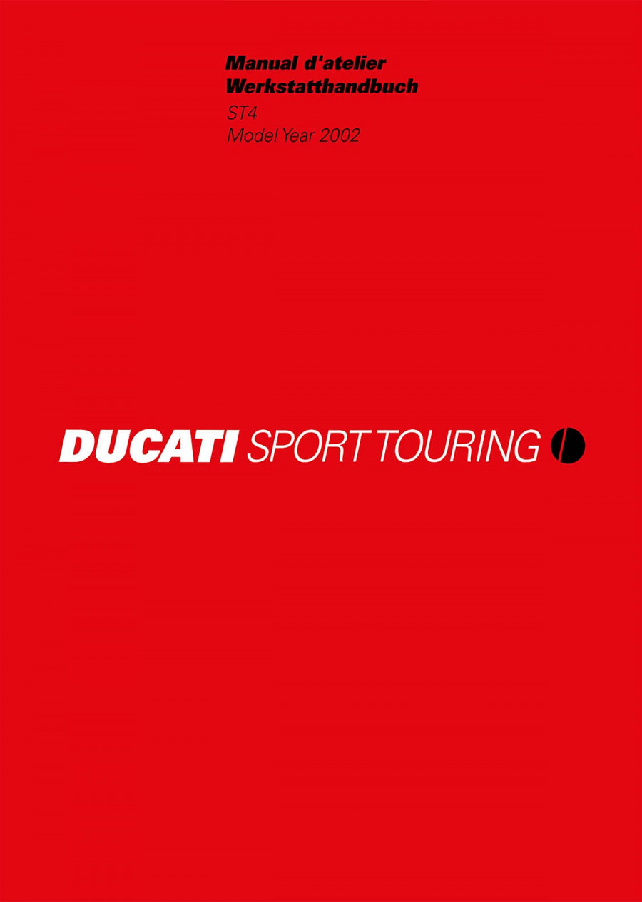 Ducati SportTouring ST4 MY2002 Werkstatthandbuch