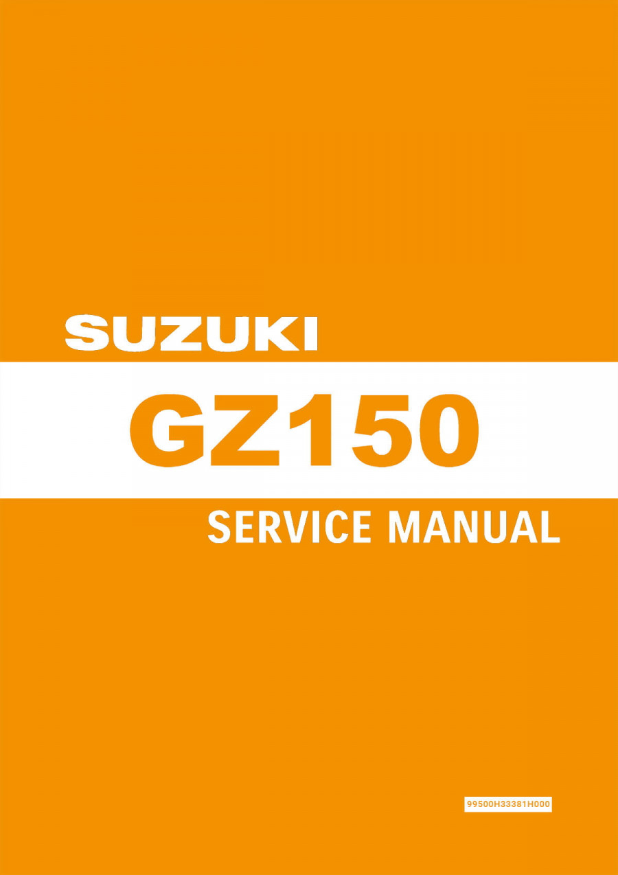 Suzuki GZ150 Service Manual