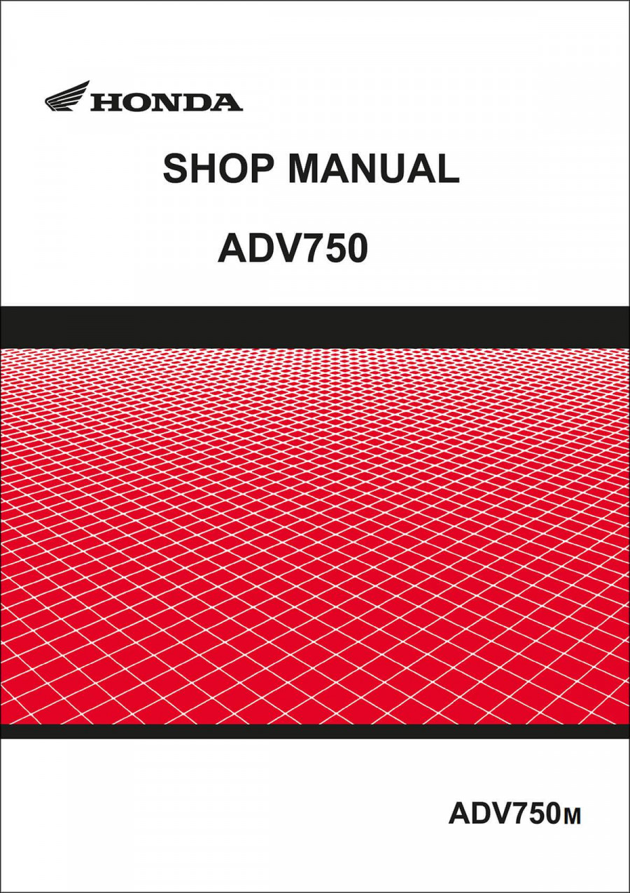 Honda ADV750 Shop Manual