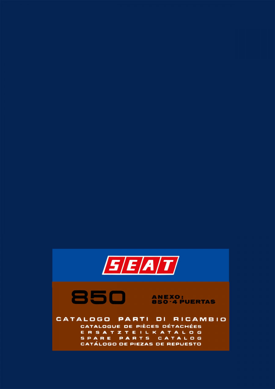 Seat 850 Ersatzteilkatalog