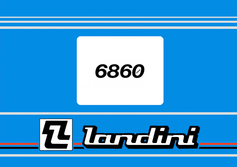 Landini 6860 New Spare Parts List