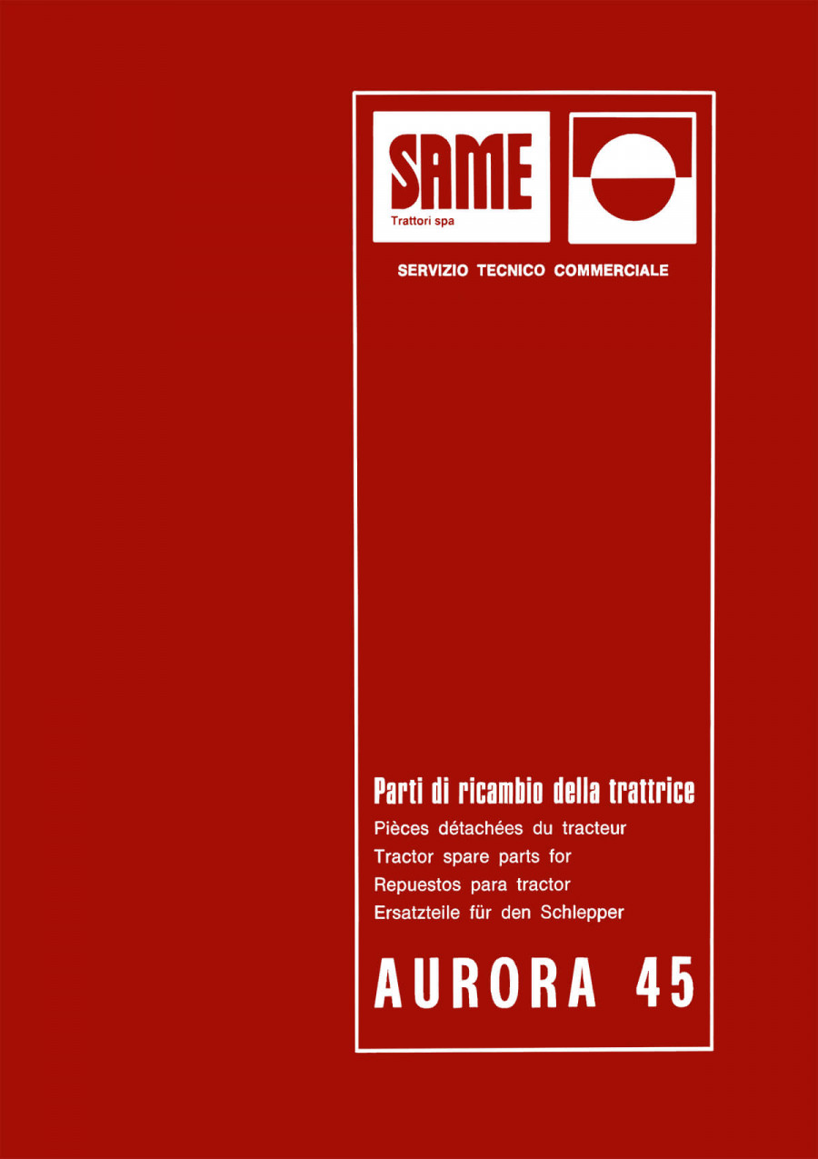 Same Aurora 45 Ersatzteilkatalog