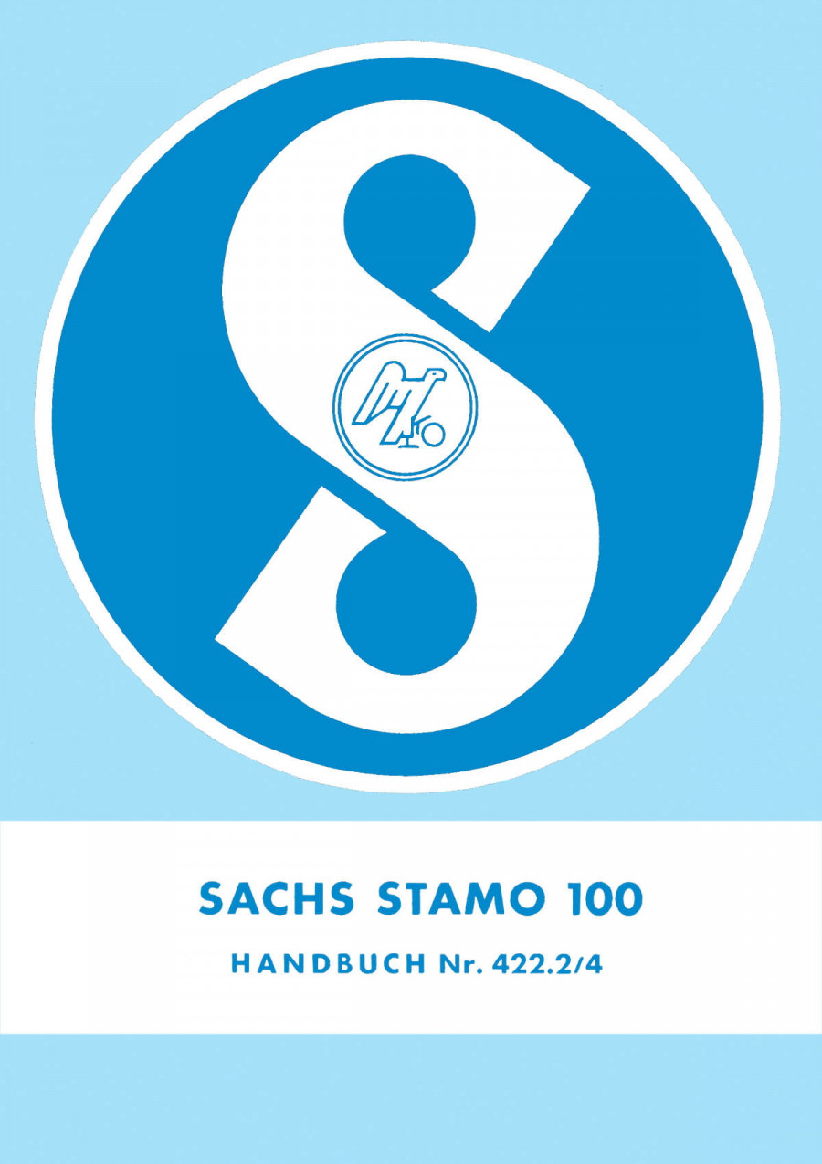 Sachs Stamo 100 Handbuch 422.2 /4