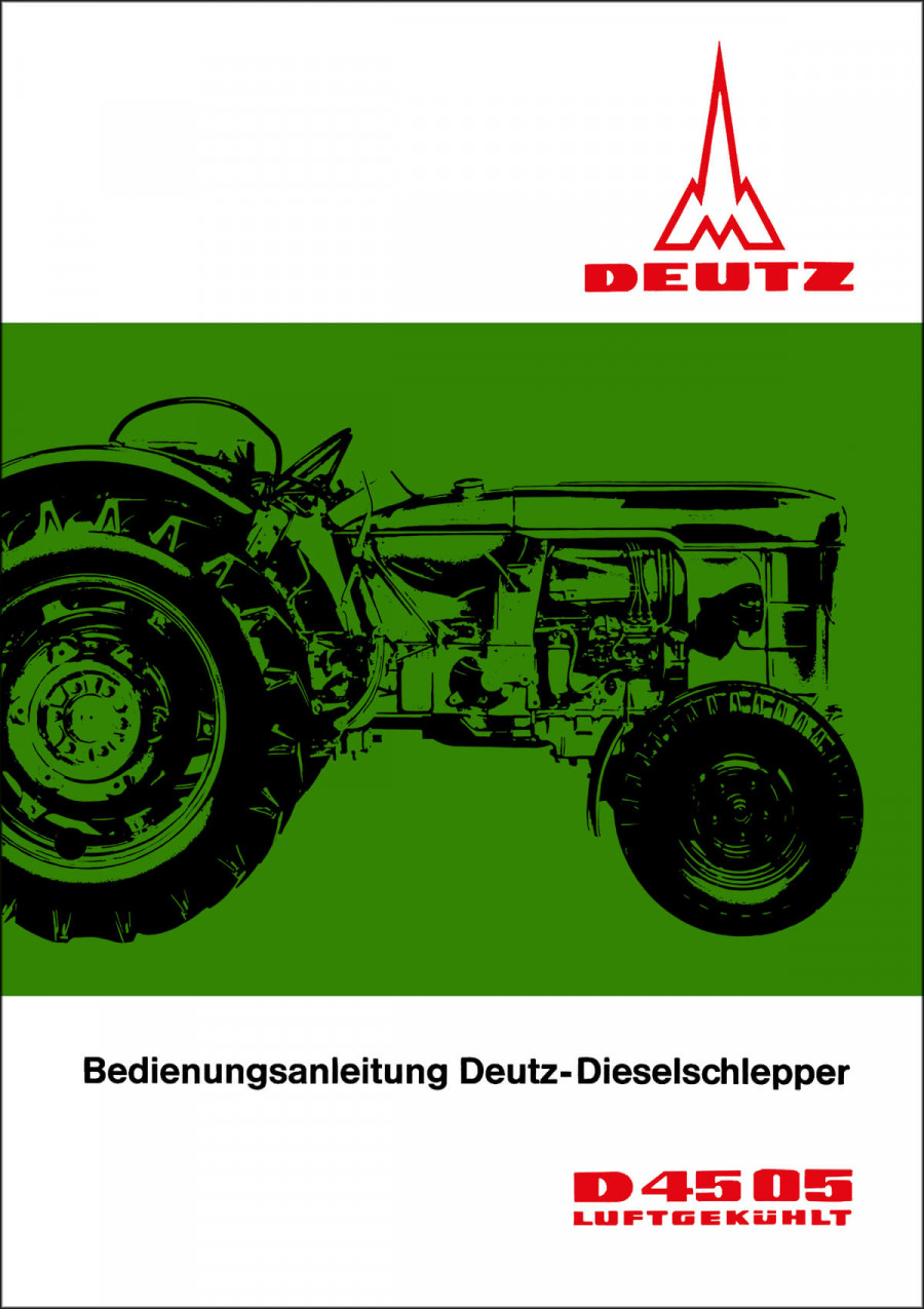 Deutz D4505 Betriebsanleitung
