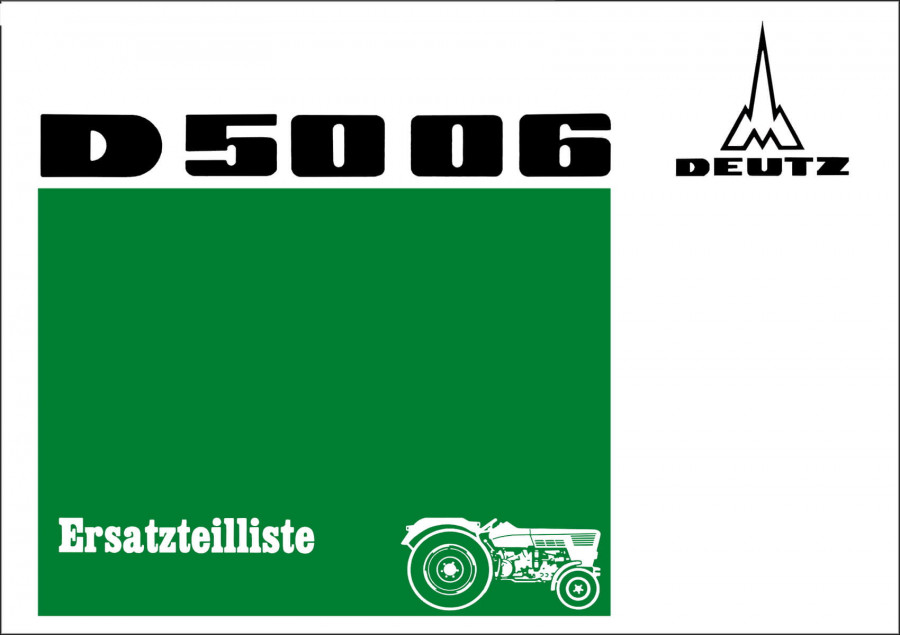Deutz D5006 Ersatzteilkatalog
