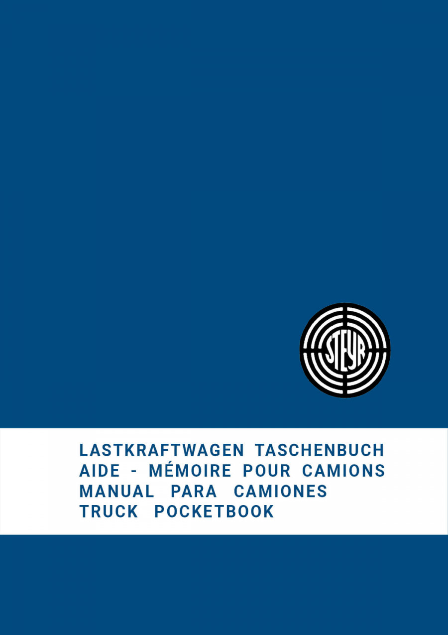 Steyr LKW Plus-Serie Technisches Taschenbuch 1974