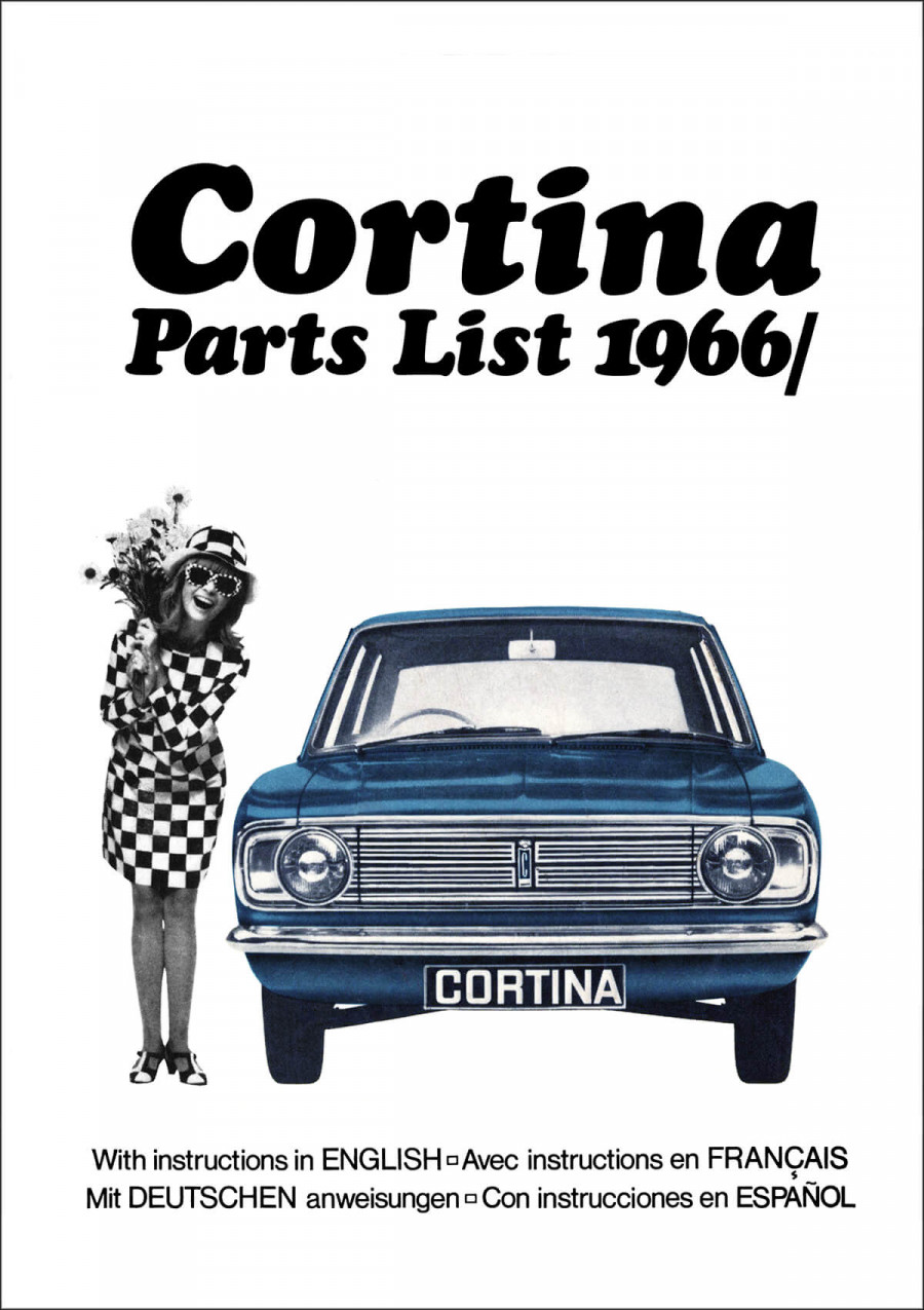 Ford Cortina Parts List