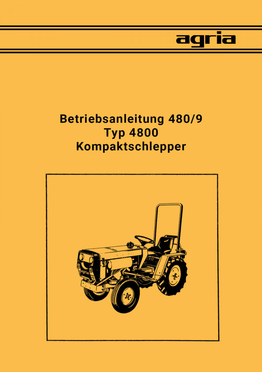 Agria 4800 Betriebsanleitung
