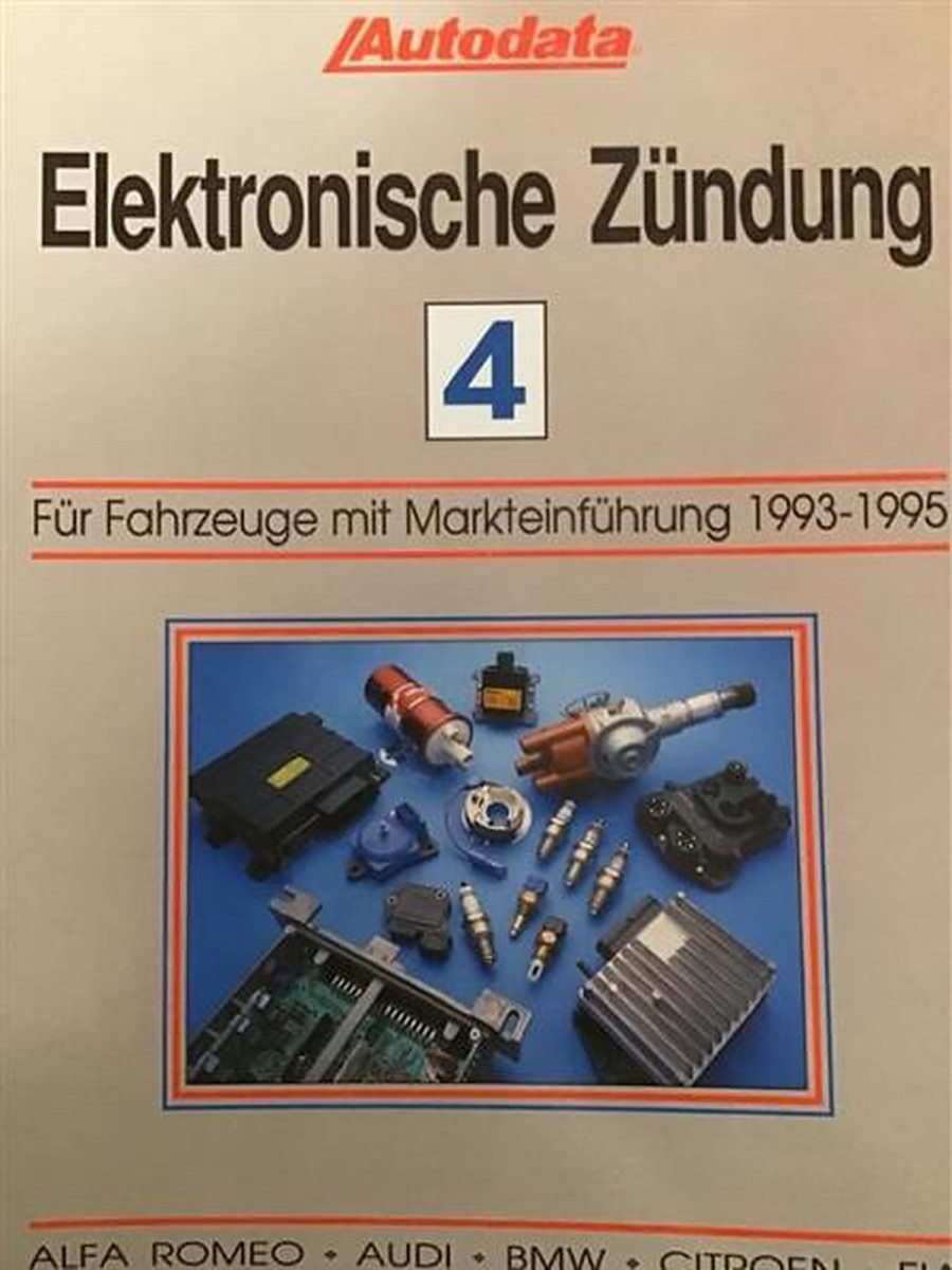 Autodata Elektronische Zündung 4 - Für Fahrzeuge mit Markteinführung 1993-1995