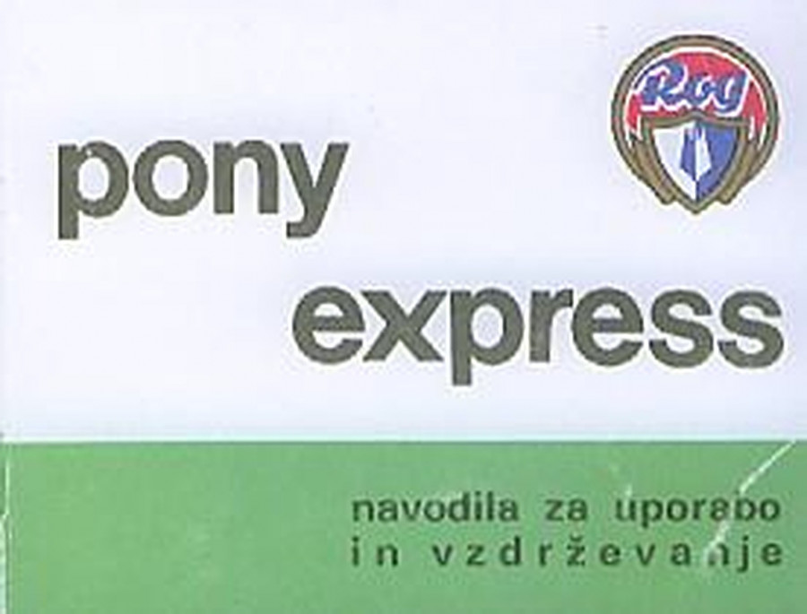 ROG Pony Express navodila za uporabo in vzdrzevanje