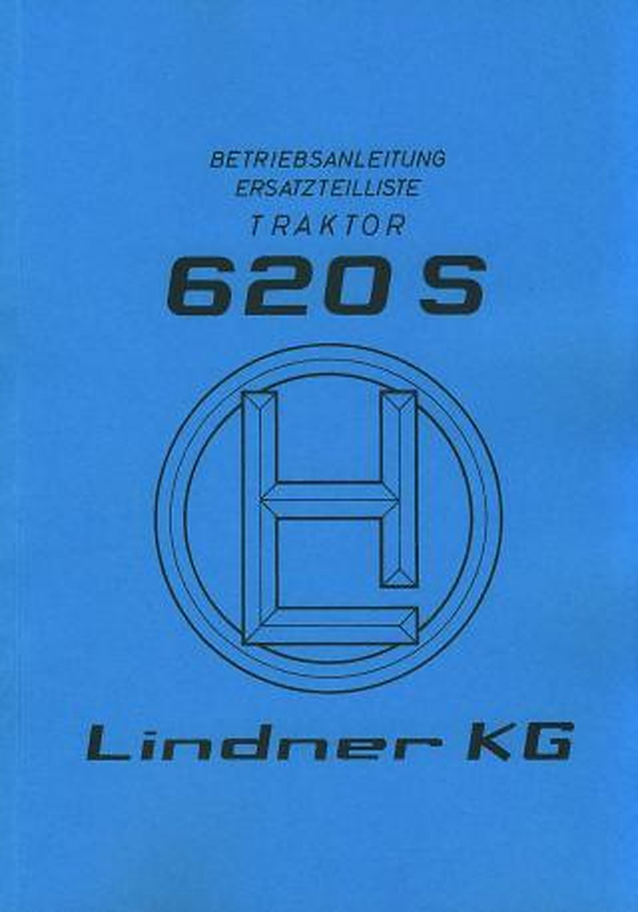 Lindner 620 Betriebsanleitung und Ersatzteilkatalog