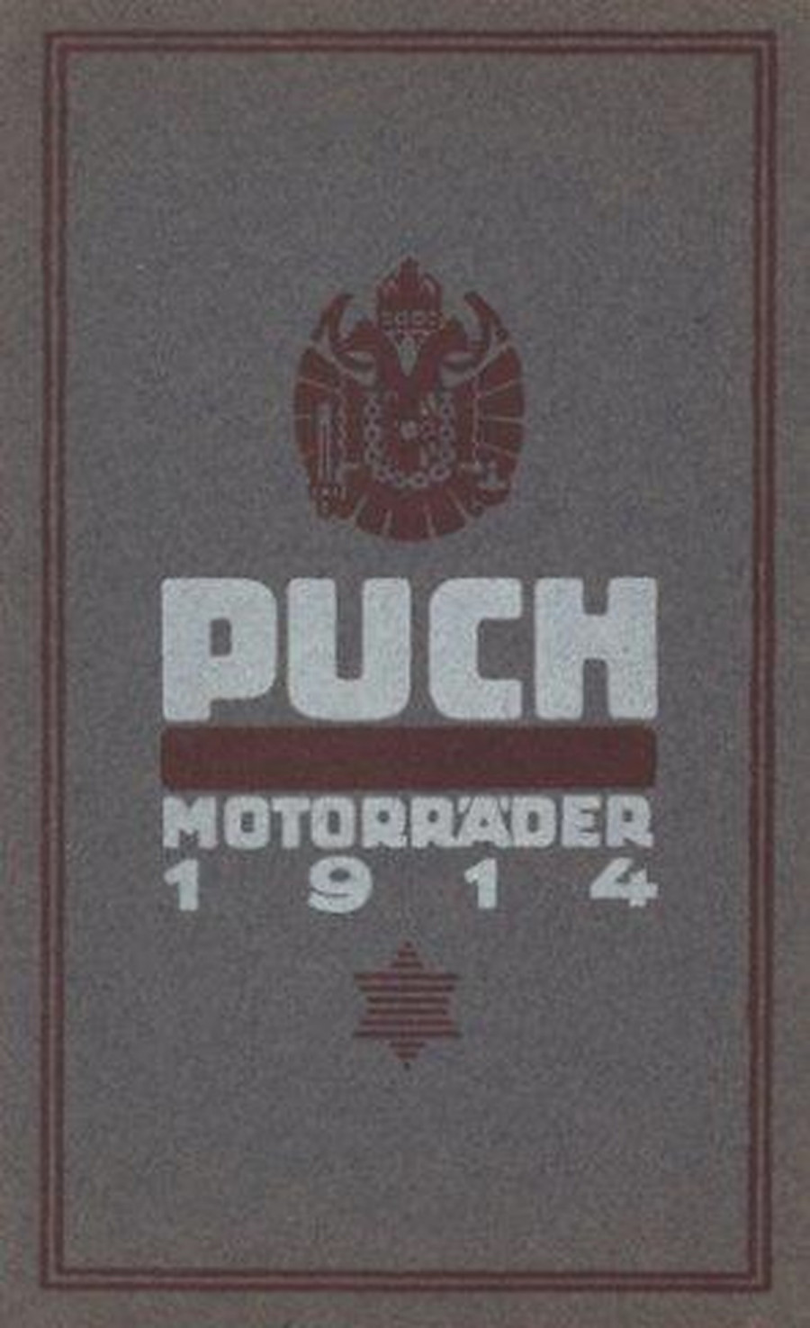 Puch Modelle 1914, Prospekt - Reproduktion