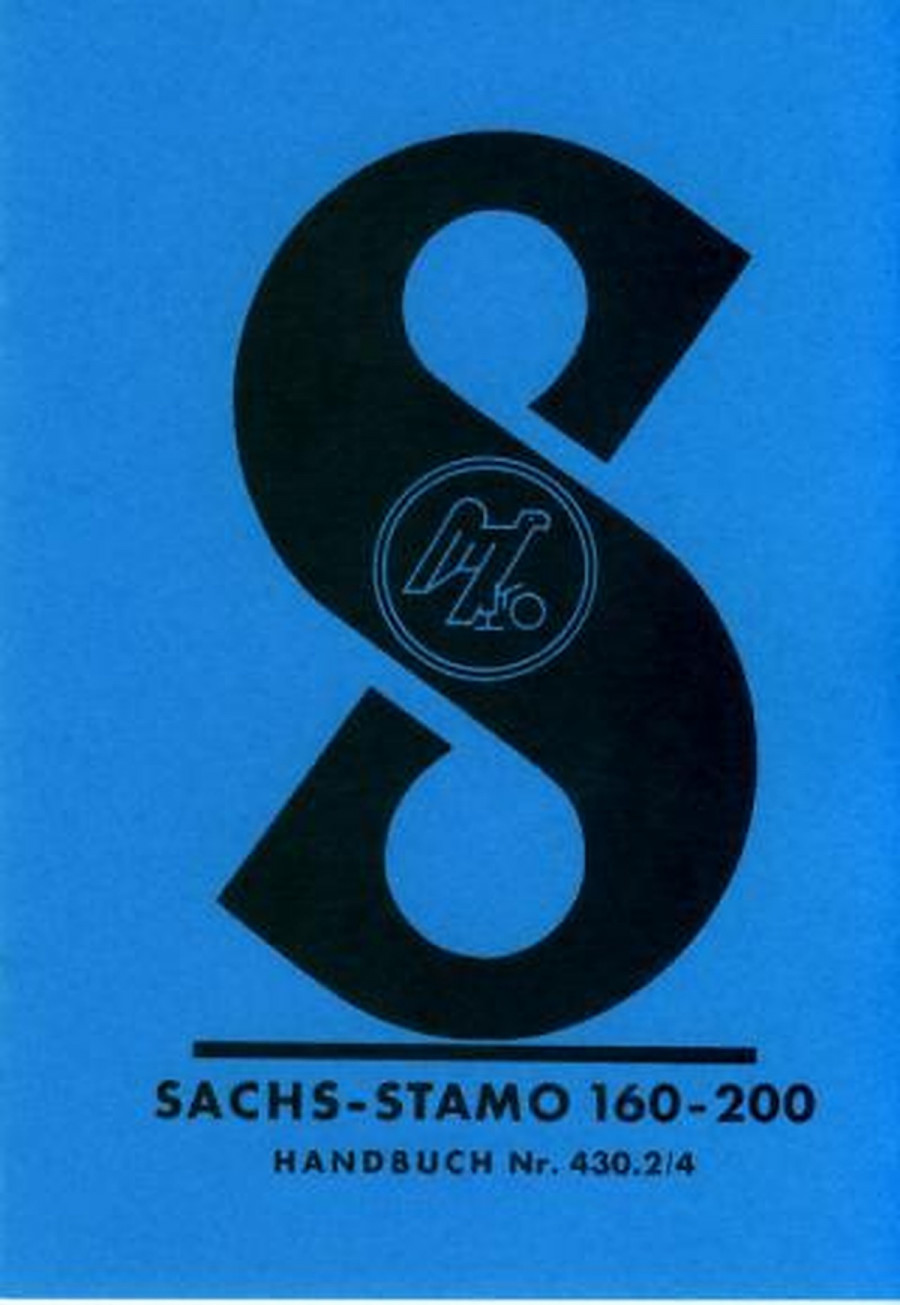 Sachs Stamo 160-200, Stationärmotor, Betriebsanleitung 430.2/4