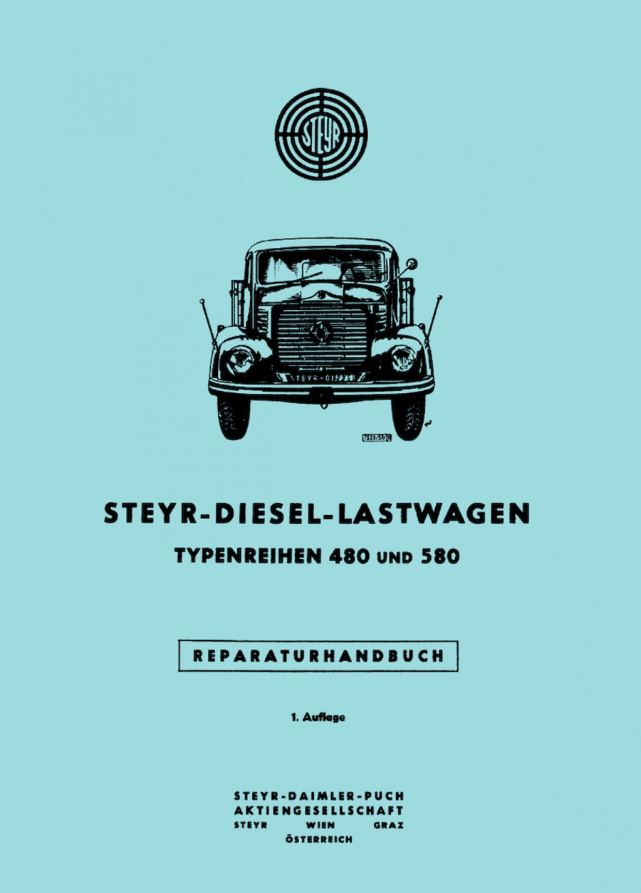 Steyr 480 und 580 Reparaturanleitung