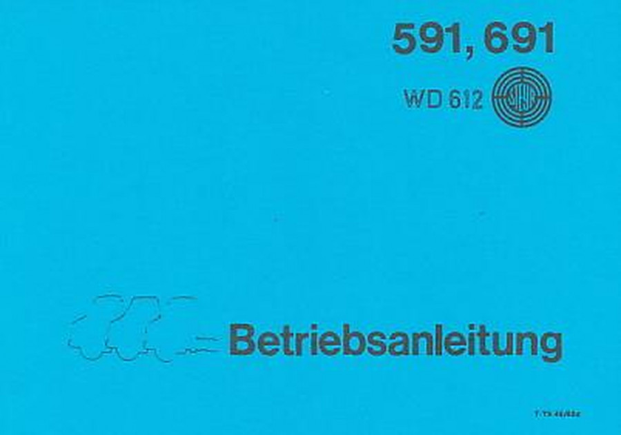 Steyr LKW Typen 591 und 691 Betriebsanleitung