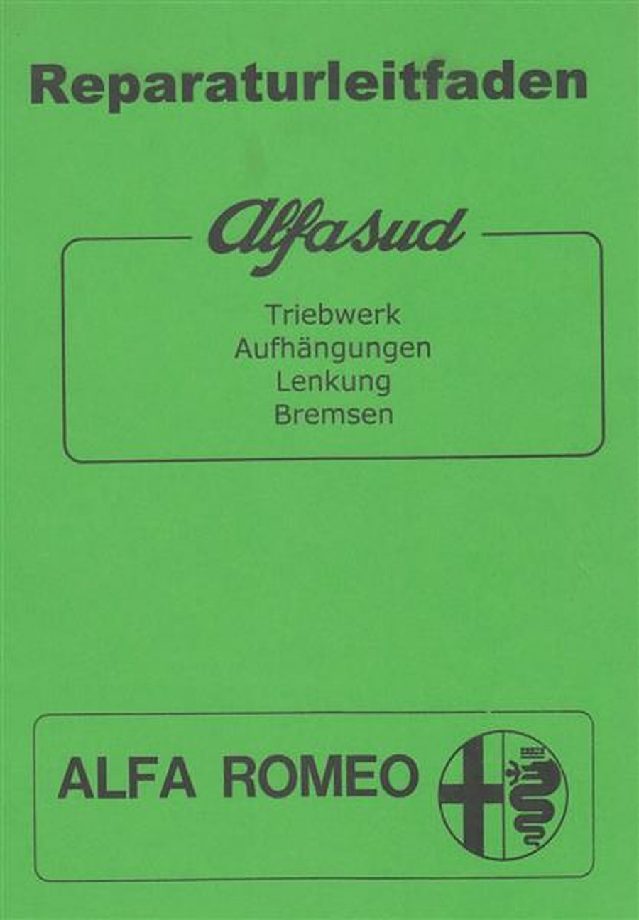 Alfa Romeo Alfasud Reparaturanleitung