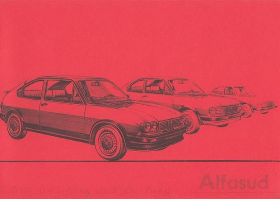 Alfa Romeo, Alfasud, Betriebsanleitung