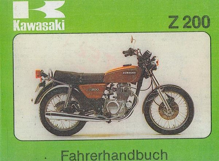Kawasaki Z200 Fahrer-Handbuch