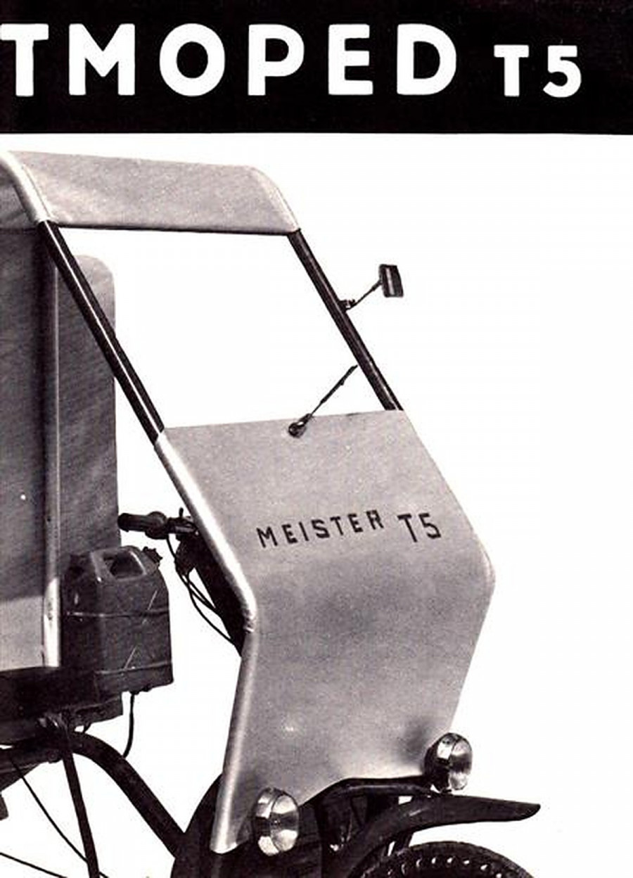 Meister 3-Rad Transportmoped T 5, Prospekt