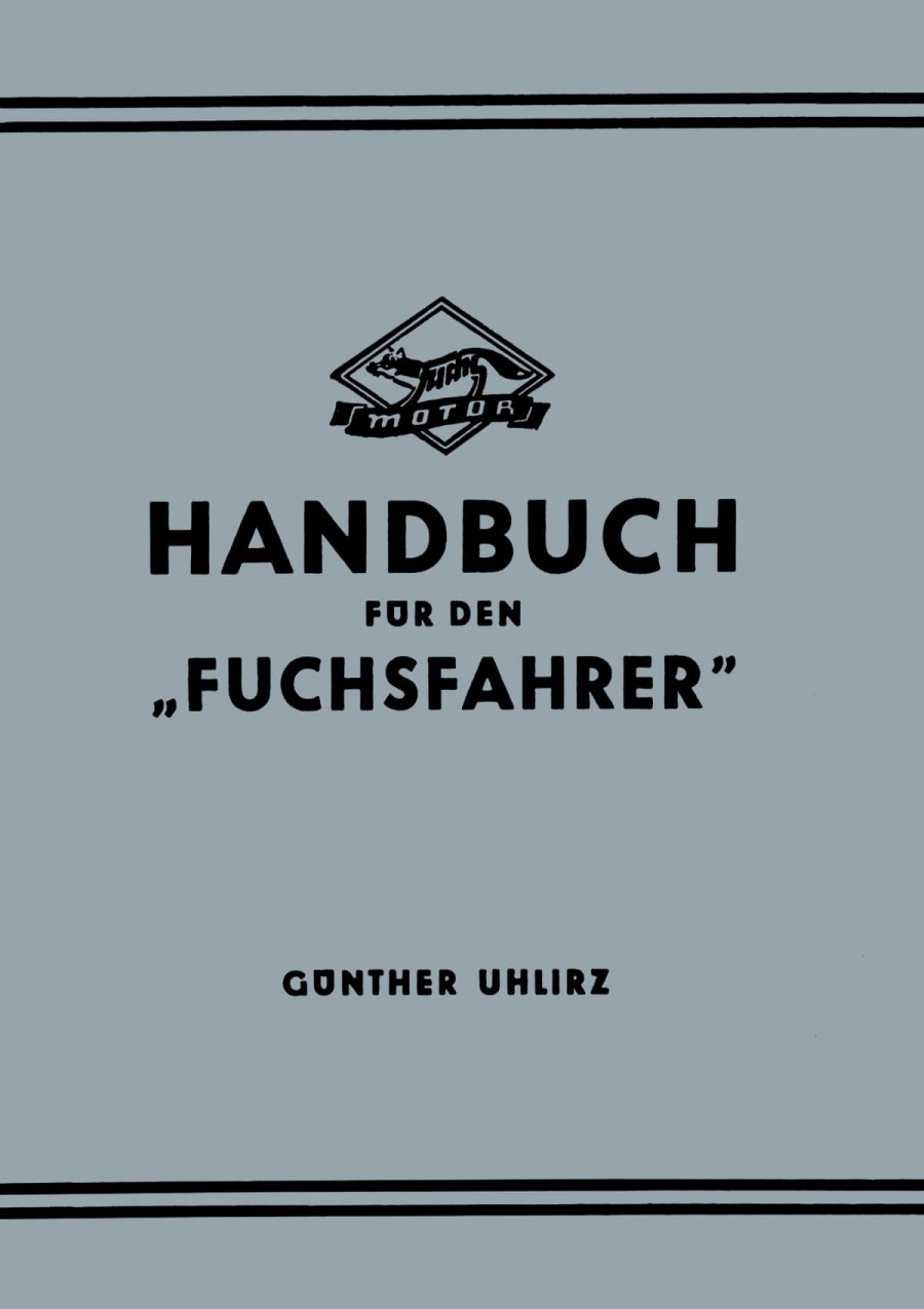 Handbuch für den Fuchsfahrer