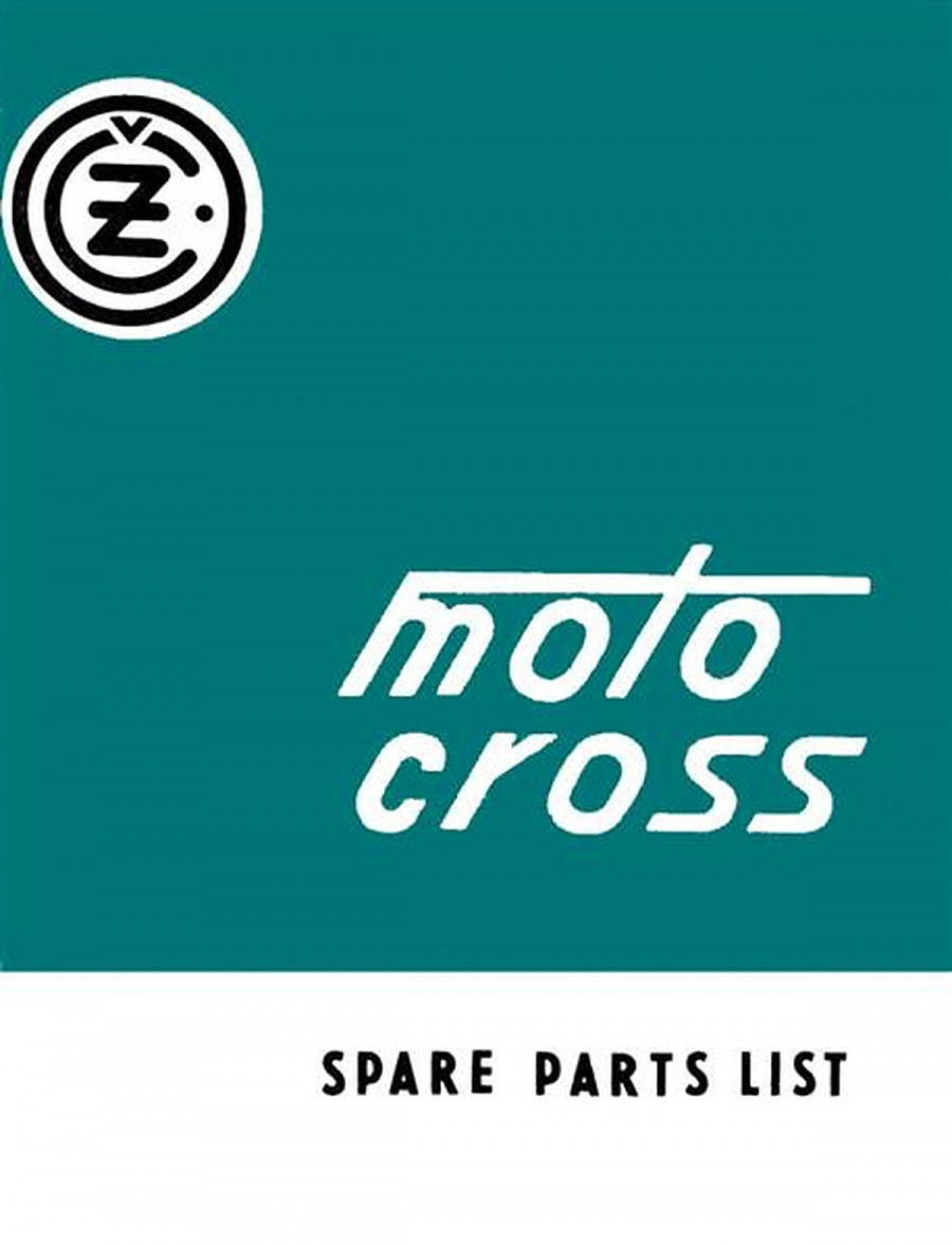 CZ Moto Cross, Spare Parts List