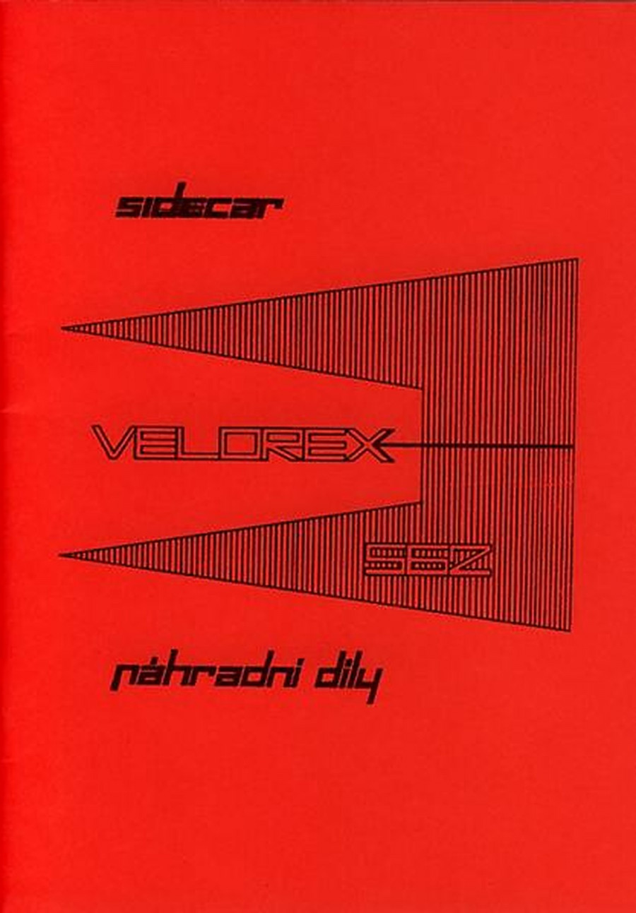 Velorex Beiwagen 562, Ersatzteilkatalog