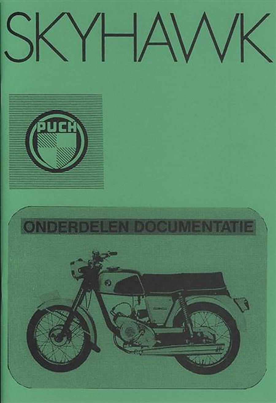 Puch Moped, M 50 Skyhawk, onderdelen Documentatie, spare-parts-catalog