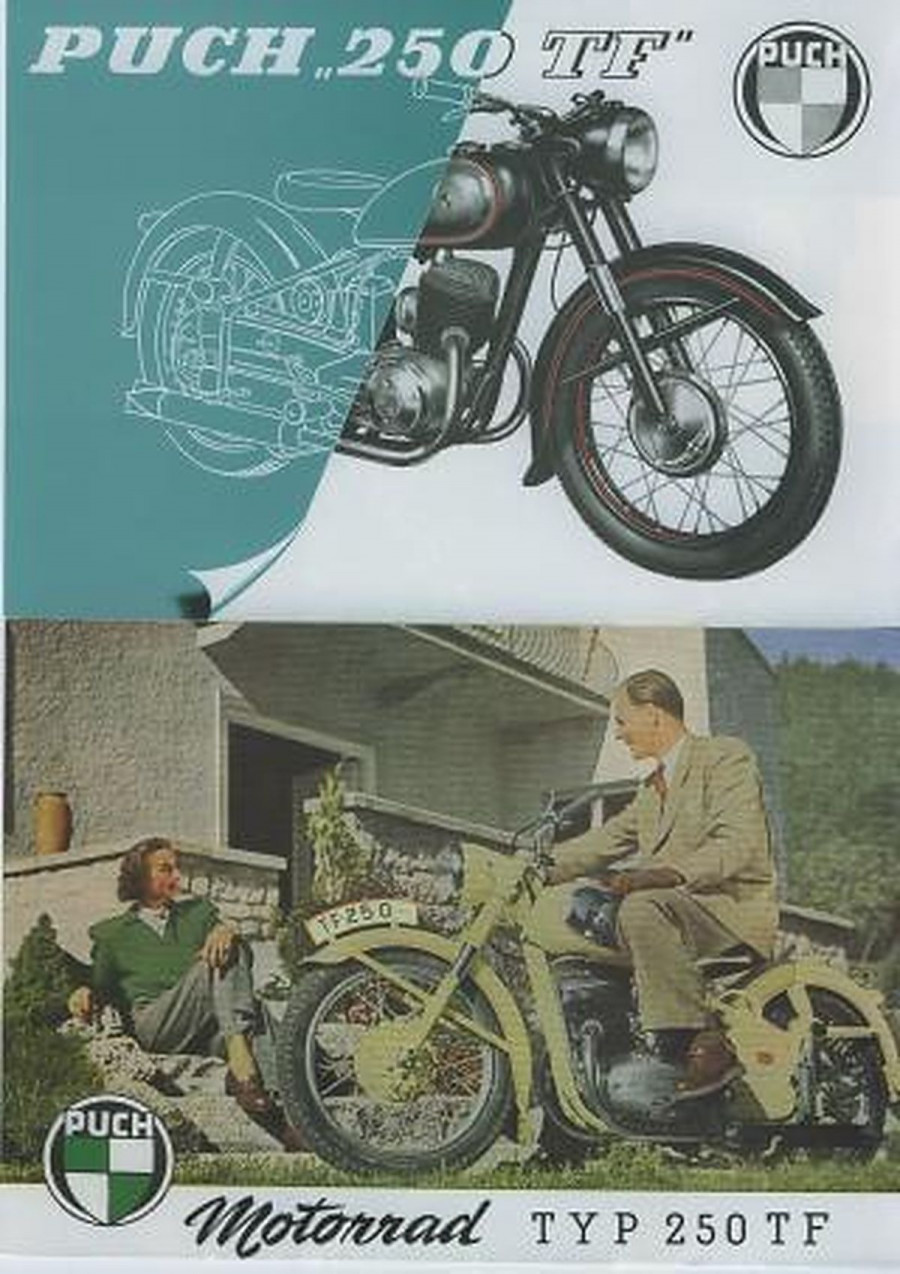 Puch 250 TF Prospekt