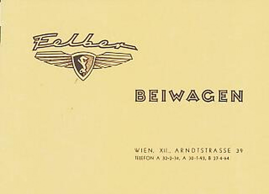 Felber Beiwagen III, Prospekt-Reprint