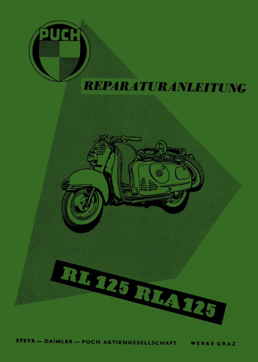 Puch 125RL und 125RLA Reparaturanleitung