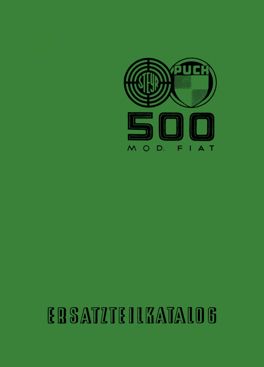 Puch 500 Ersatzteilkatalog