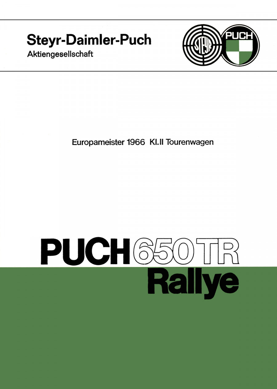 Puch 650 TR Rallye, Europameister 1966, Tuninganleitung