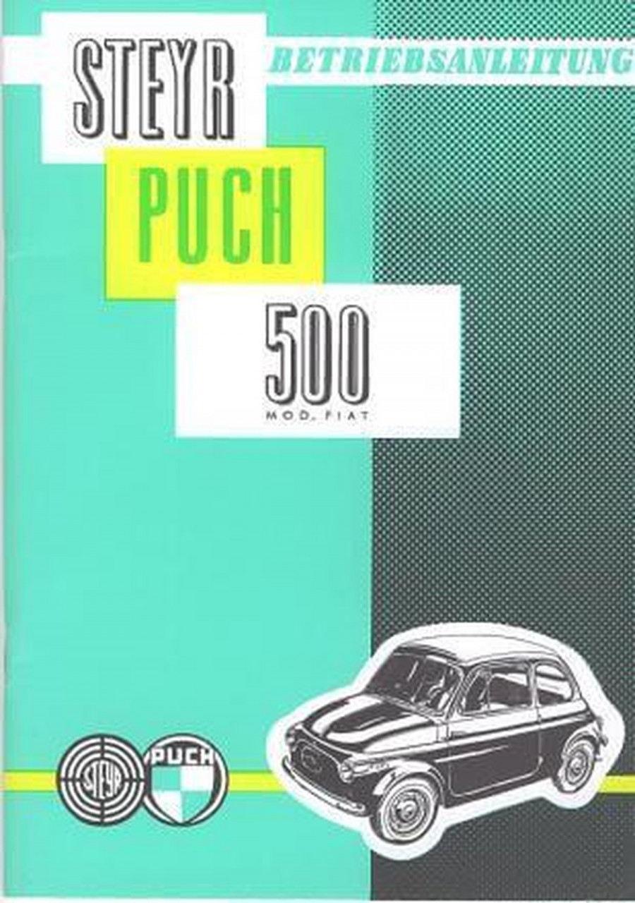 Puch 500 Betriebsanleitung