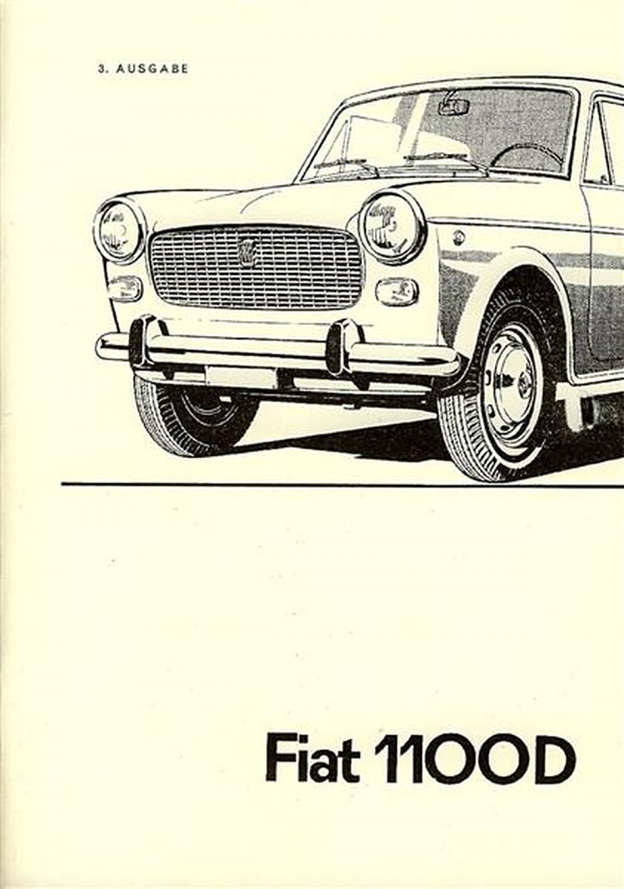 Fiat 1100 D Betriebsanleitung