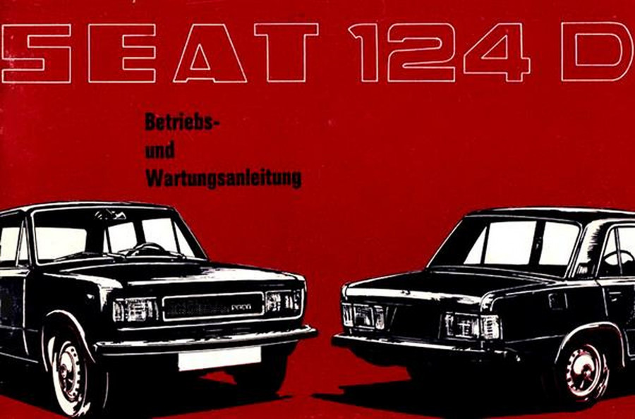 Seat 124 D Betriebsanleitung