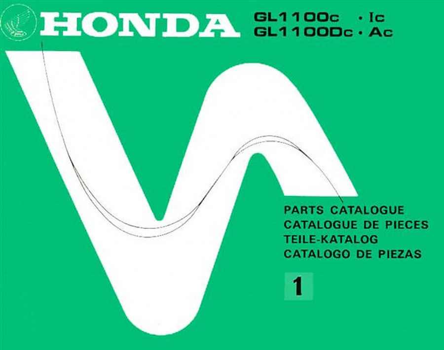 Honda GL1100C GL1100IC GL1100DC GL1100AC Teilekatalog