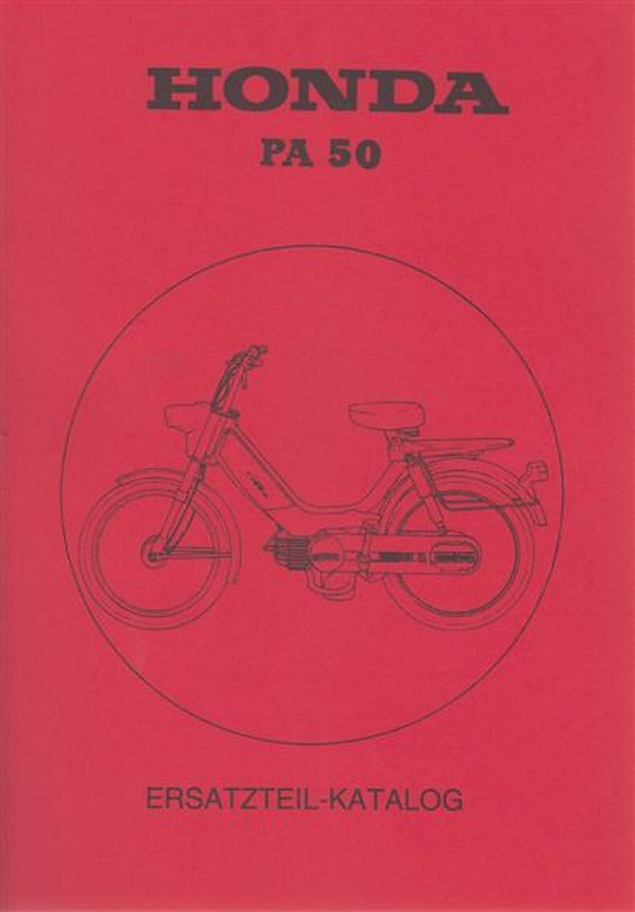 Honda PA50 Ersatzteilkatalog