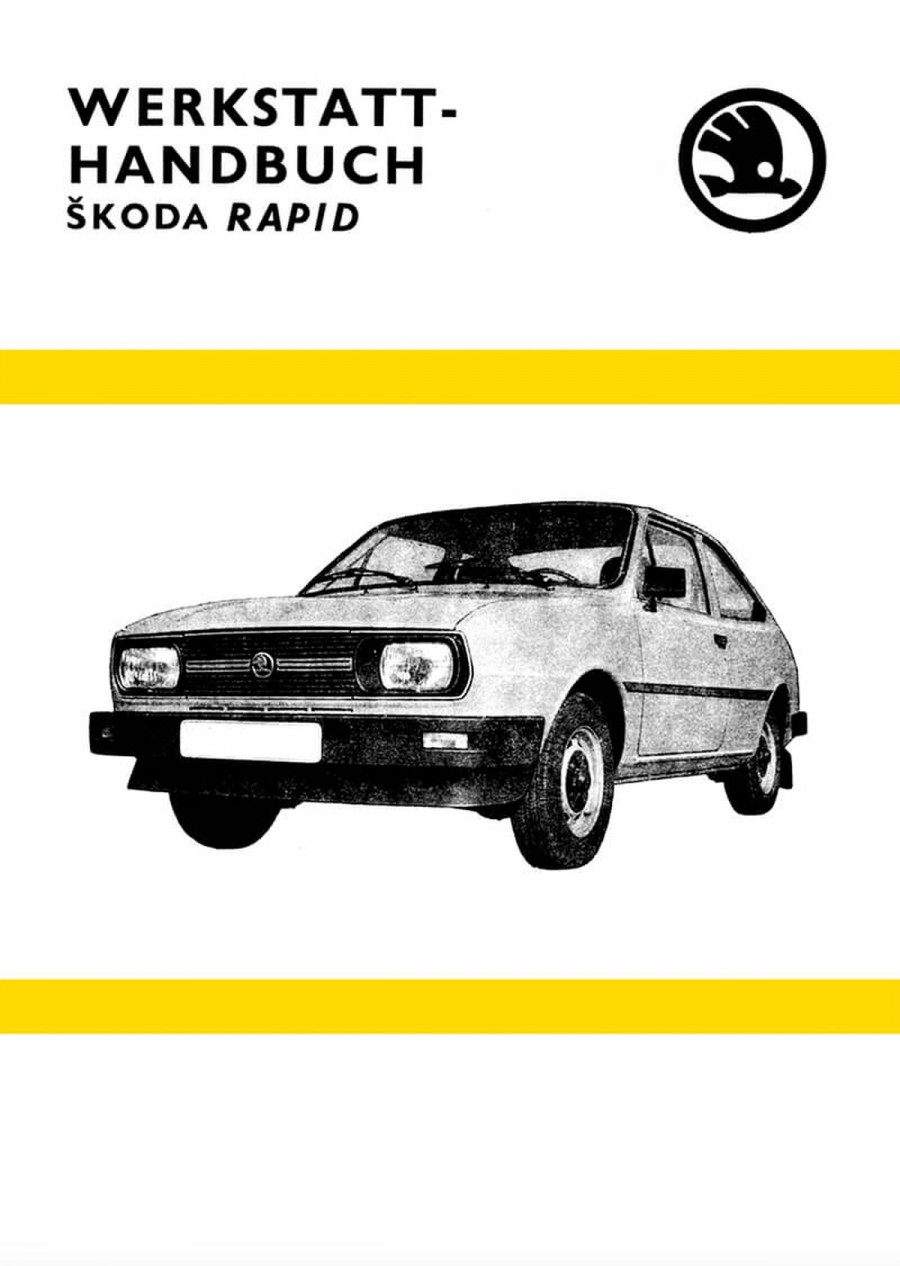 Skoda Rapid, Werkstatthandbuch