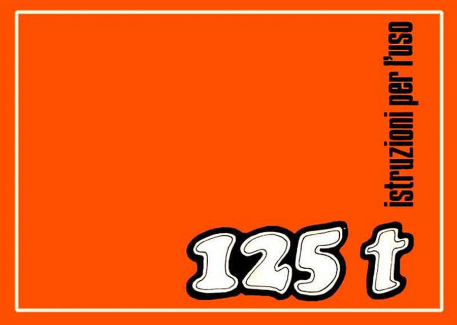 Benelli 125 t, istruzioni per l'uso