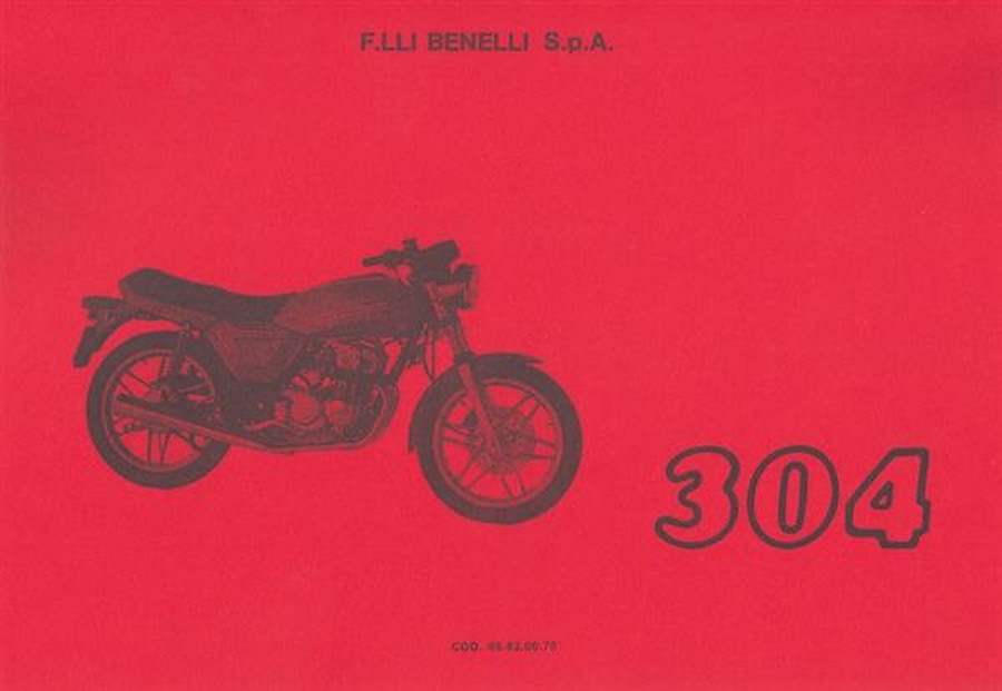 Benelli 304, 4-Zylinder, Viertakt, Ersatzteilkatalog