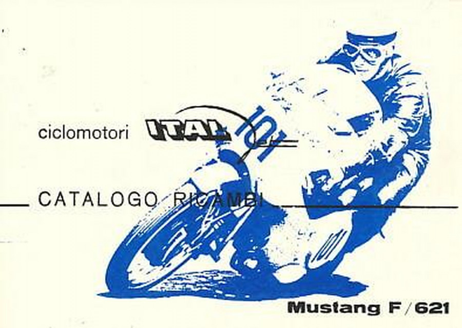 Italjet Mustang F / 621, Ersatzteilkatalog