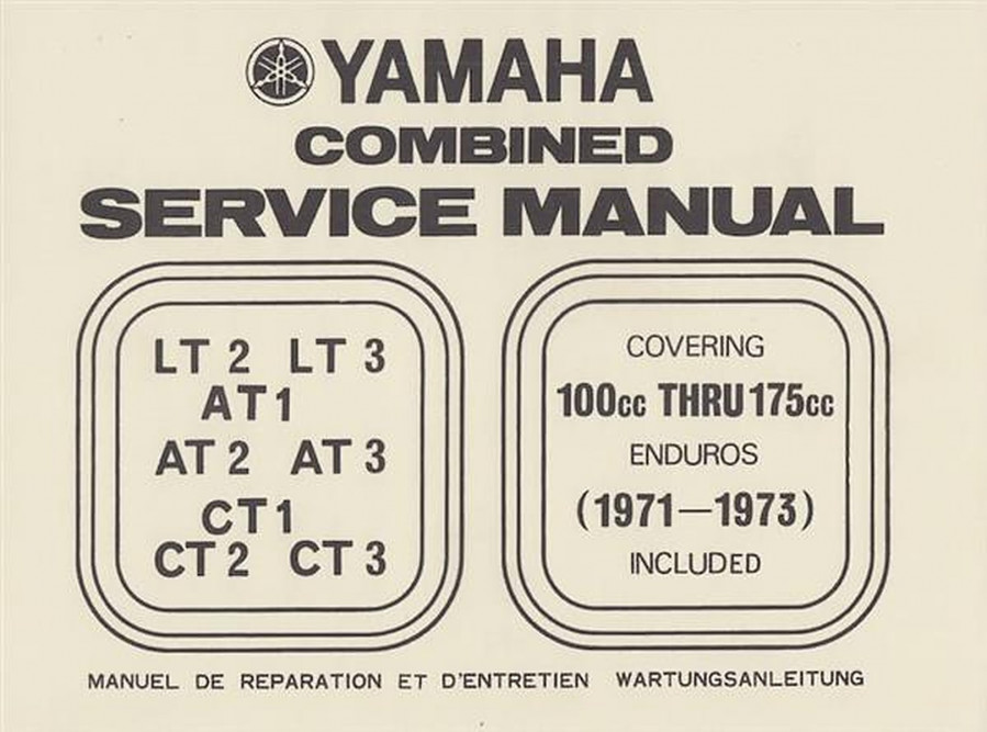 Yamaha 100 - 175 Service Manual