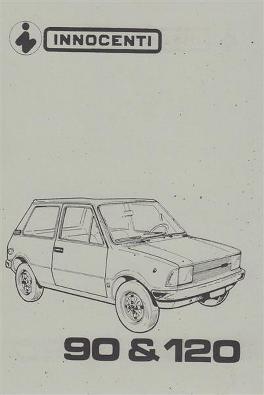 Innocenti 90 und 120 Betriebsanleitung