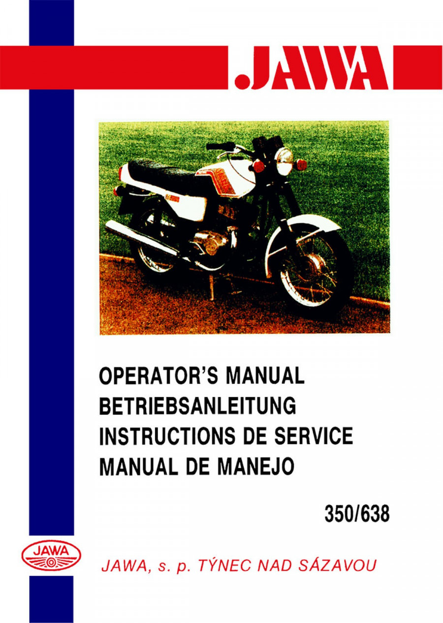 Jawa 350 / 638 Betriebsanleitung
