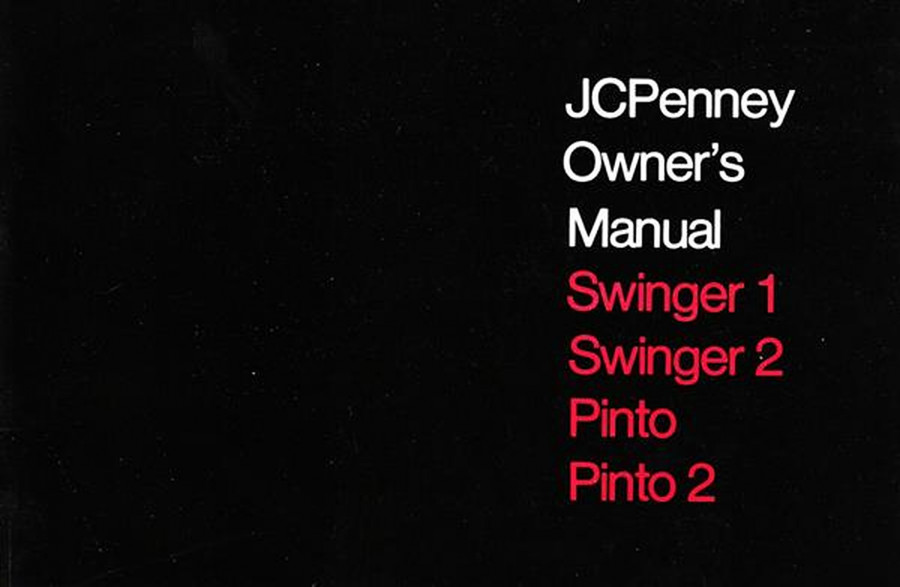 Puch Moped Kromag- JC Penney Swinger 1/ 2, Pinto and Pinto 2, Owners Manual