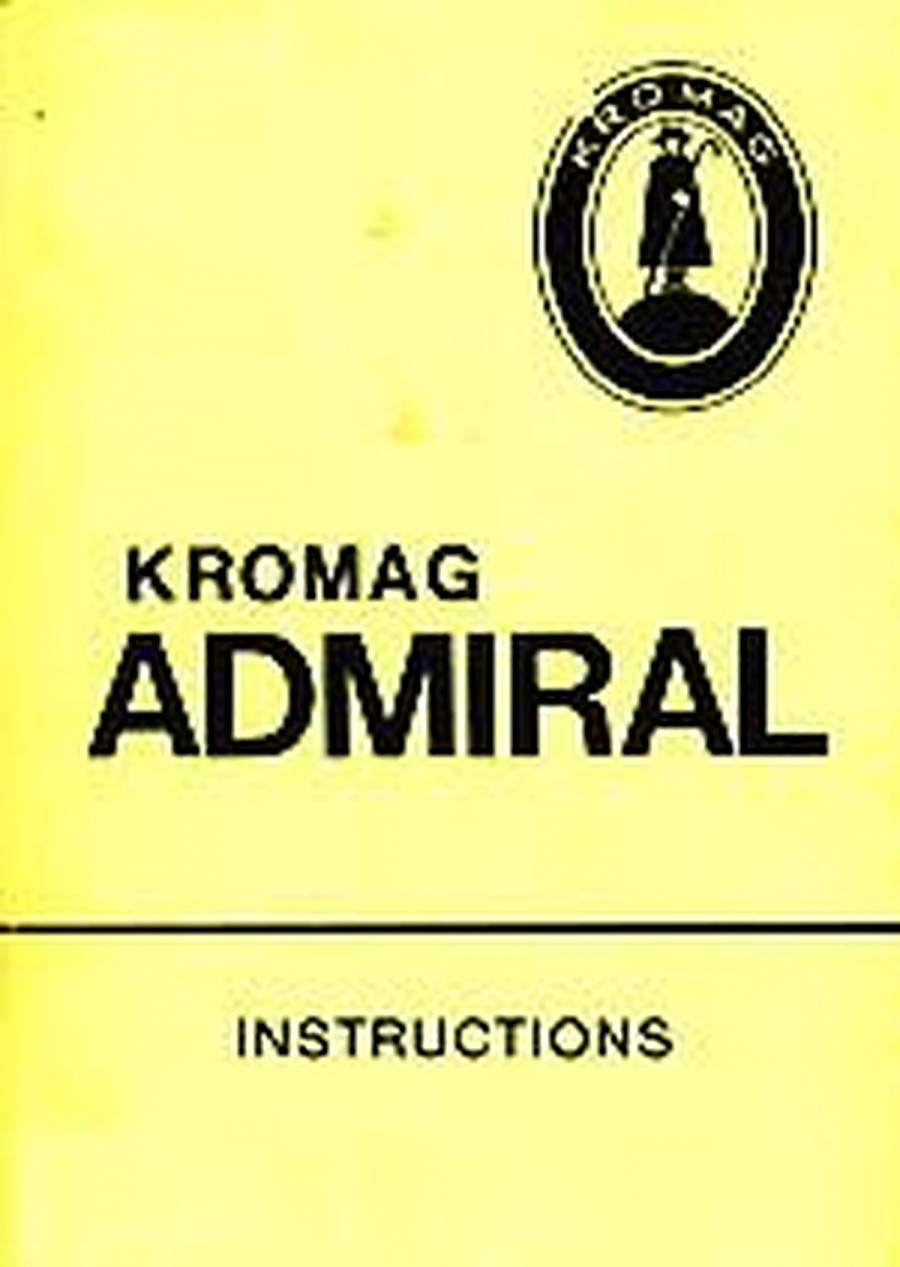 Puch Moped Kromag JC Penney (USA) Admiral Instructions
