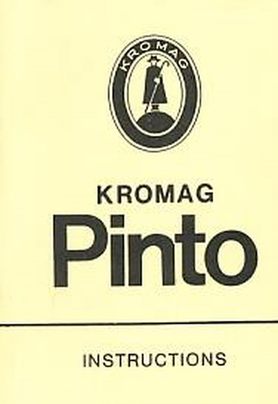 Puch Moped Kromag JC Penney (USA) Pinto Instructions