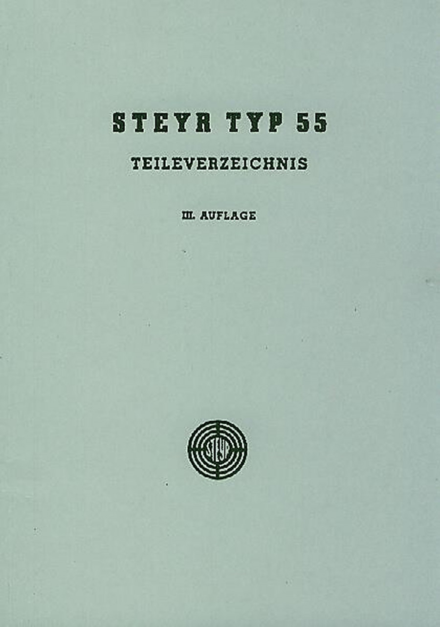 Steyr Typ 55 Ersatzteilkatalog