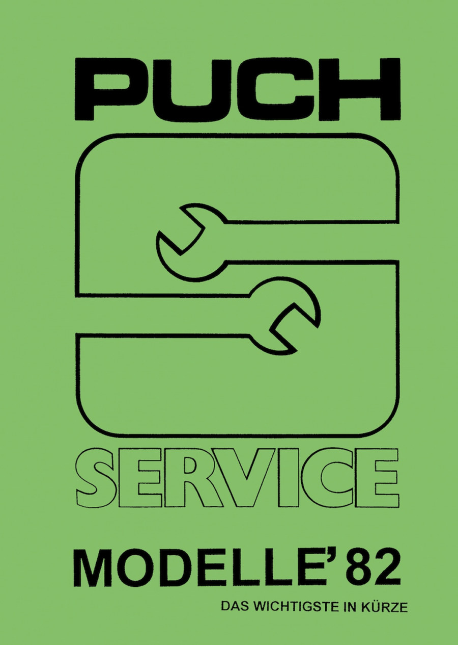 Puch Service-Modelle 1982 Deutschland