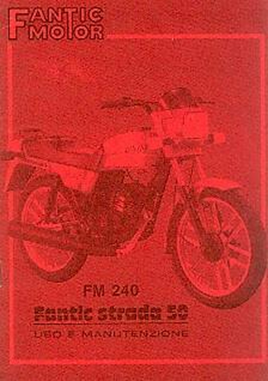 Fantic FM 240 Strada, 50 ccm,Betriebsanleitung